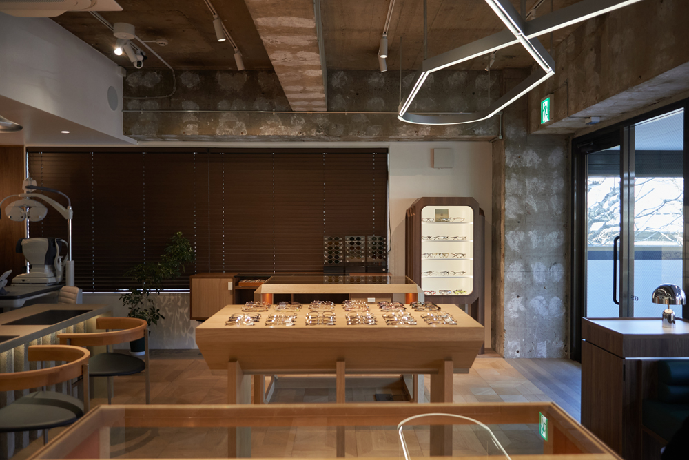 CO8 eyewear 東京店 店内